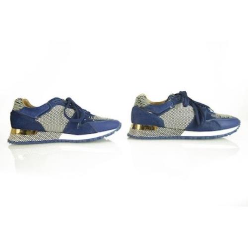 Louis Vuitton Vintage Begagnade sneakers Blue, Dam