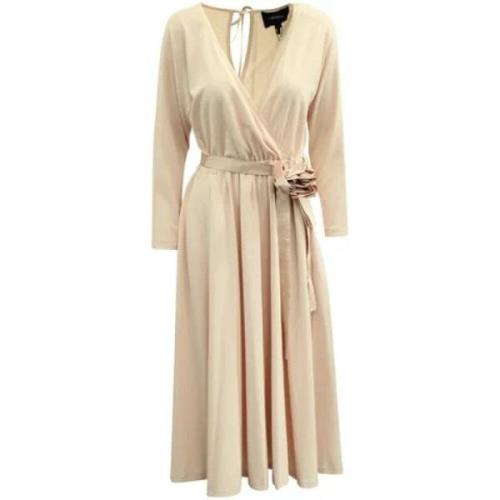 Marc Jacobs Pre-owned Pre-owned Polyester dresses Beige, Dam