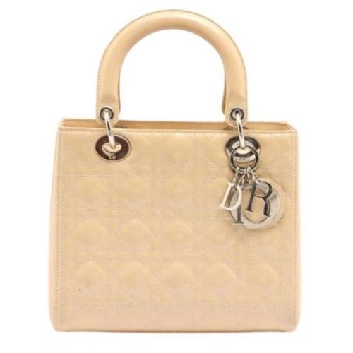 Dior Vintage Begagnad handväska Beige, Dam