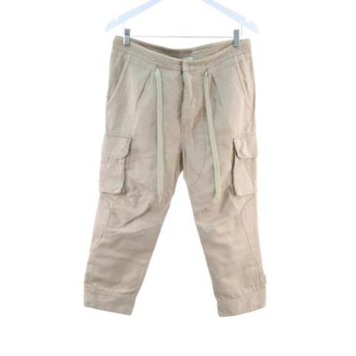 Isabel Marant Pre-owned Förägda Bomull Cargo Byxor-Shorts-Kjolar Beige...