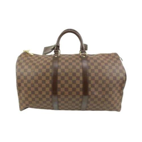 Louis Vuitton Vintage Förhandsägda Canvas LV Väskor, Tillverkade i Fra...