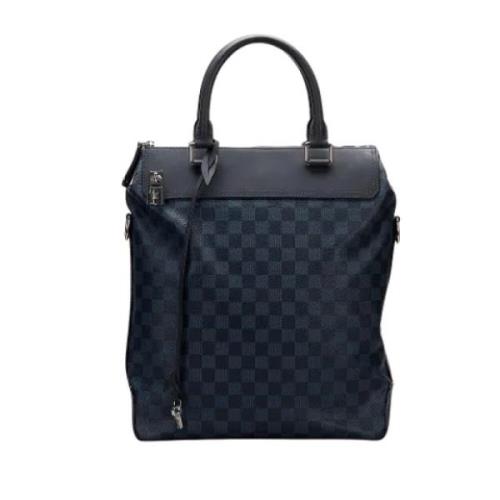 Louis Vuitton Vintage Pre-owned Canvas louis-vuitton-vskor Blue, Dam