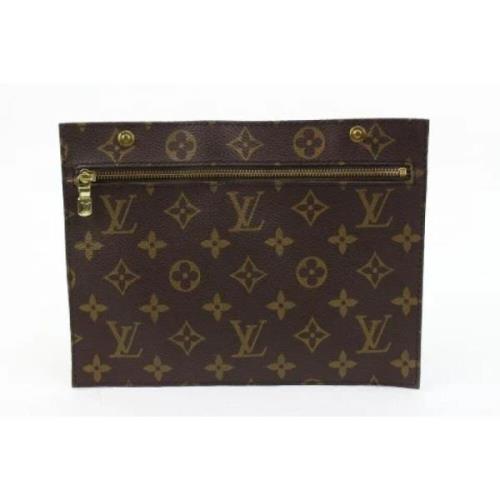 Louis Vuitton Vintage Begagnad koppling Brown, Dam