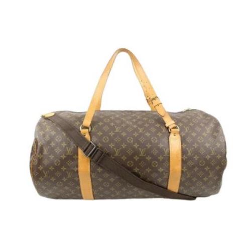 Louis Vuitton Vintage Använd Handväska med Datumkod A10924 Brown, Dam