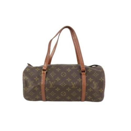 Louis Vuitton Vintage Förhandsägda Canvas LV Väskor, Tillverkade i Fra...