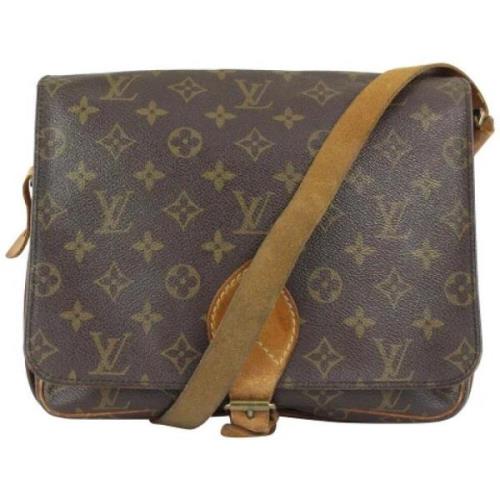 Louis Vuitton Vintage Begagnad Axelväska Brown, Dam