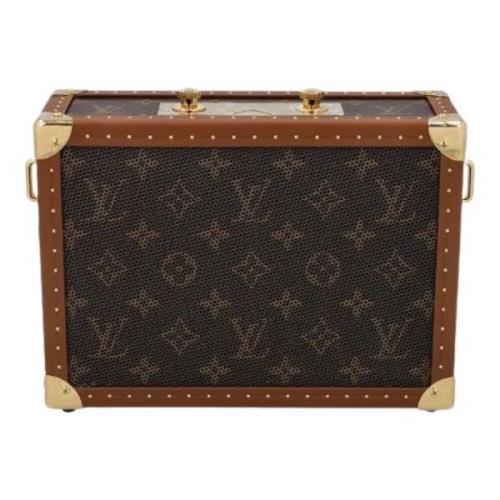 Louis Vuitton Vintage Förhandsägd Canvas LV Peaker Trunk PM högtalare ...