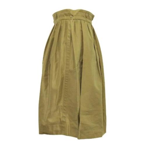 Yves Saint Laurent Vintage Pre-owned Skirt Green, Dam