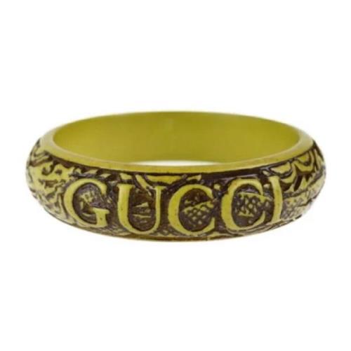 Gucci Vintage Pre-owned Tyg armband Green, Dam
