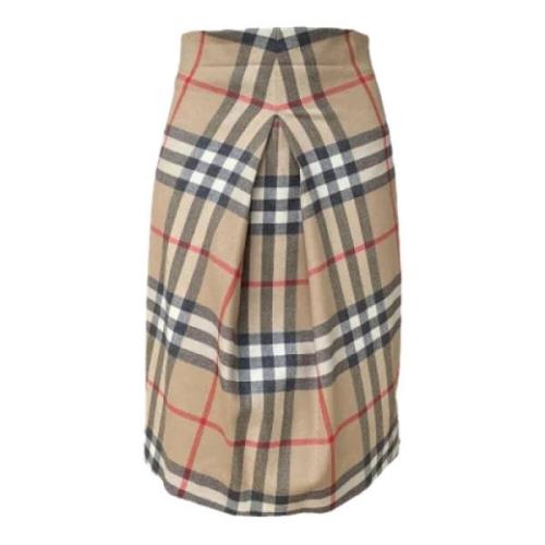 Burberry Vintage Pre-owned Skirts Beige, Dam