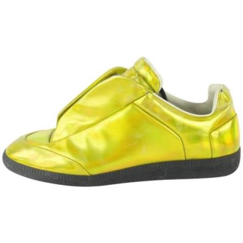 Maison Margiela Pre-owned Pre-owned Läder sneakers Yellow, Unisex