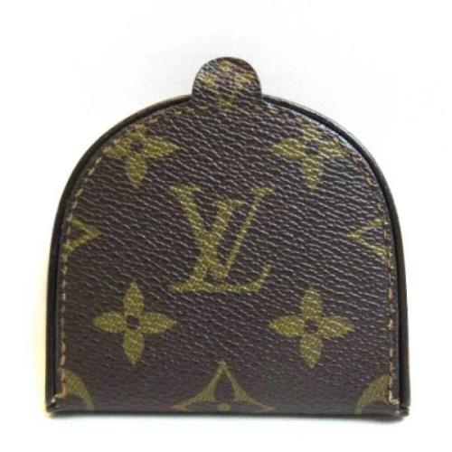 Louis Vuitton Vintage Pre-owned Belagd canvas plnbcker Brown, Dam