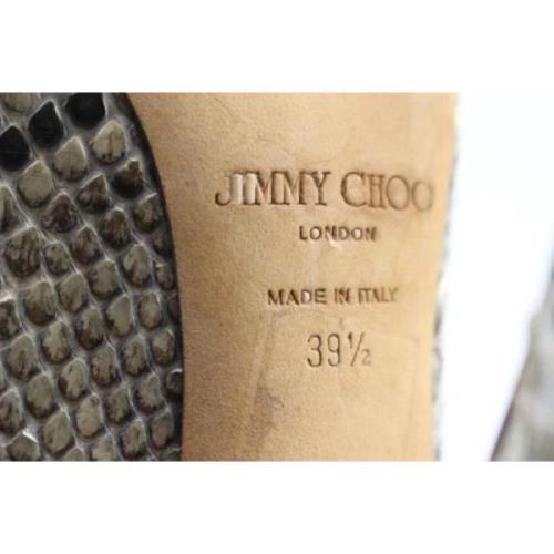 Jimmy Choo Pre-owned Pre-owned Stövlar Beige, Dam