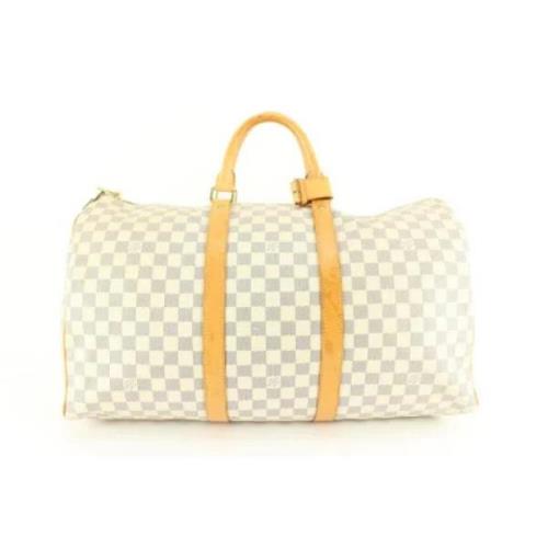 Louis Vuitton Vintage Pre-owned weekendväska Beige, Dam