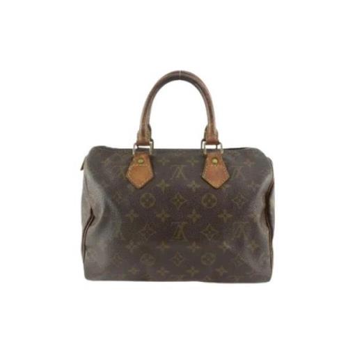 Louis Vuitton Vintage Monogram Speedy 25 Handväska Brown, Dam