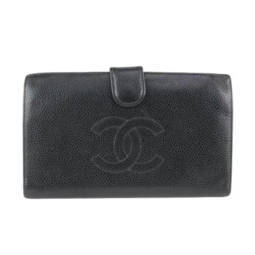 Chanel Vintage Andrahands Plånböcker Black, Dam