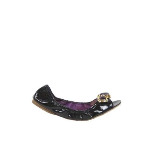 Miu Miu Pre-owned Pre-owned Tyg lgskor Purple, Dam