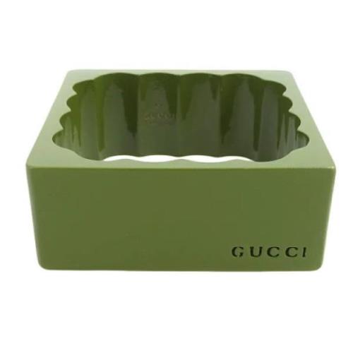 Gucci Vintage Pre-owned Tyg armband Green, Dam