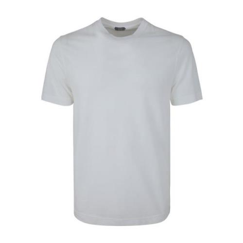 Zanone Vit kortärmad T-shirt White, Herr