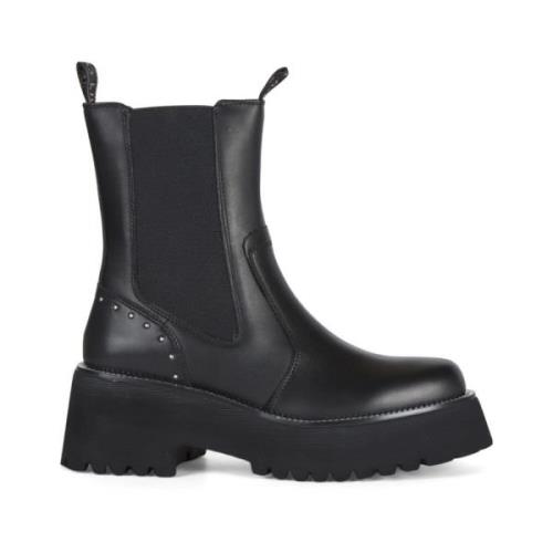 Liu Jo Flair 06 Läder och Eco-läder Ankelboots Black, Dam