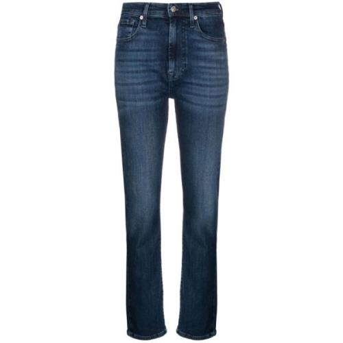 7 For All Mankind Slim-fit Jeans Blue, Dam