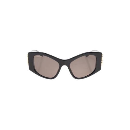 Balenciaga ‘Dynasty XL D-Frame’ solglasögon Black, Dam
