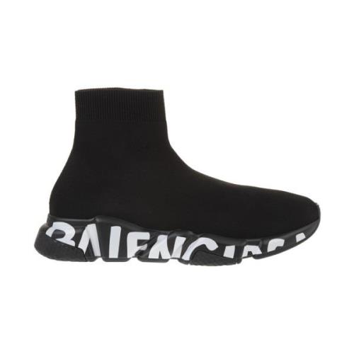 Balenciaga Speed Graffiti Gymnastikskor Black, Herr