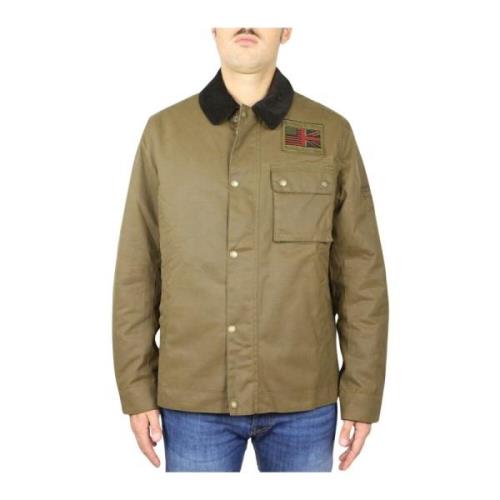 Barbour Vaxade Bomull Jackor Beige, Herr