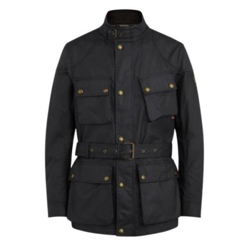 Belstaff Ikonisk Trialmaster Svart Kappa Black, Herr