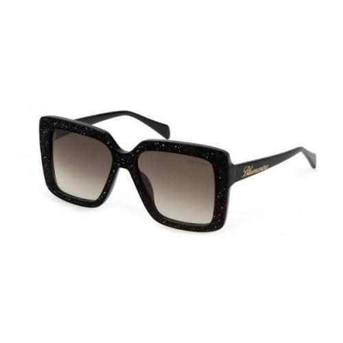 Blumarine Stiliga solglasögon Black, Unisex