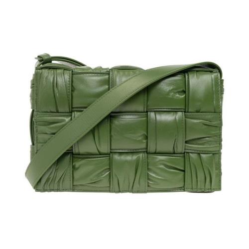 Bottega Veneta Liten Axelväska Green, Dam