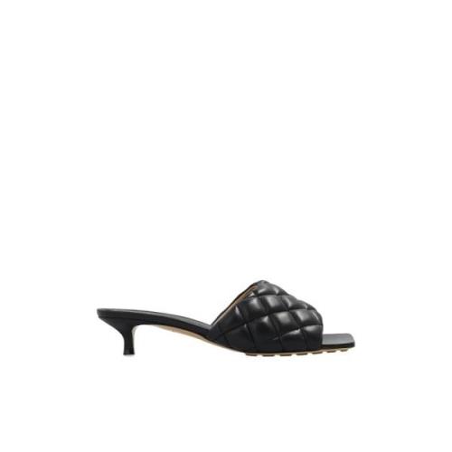 Bottega Veneta Vadderade klackmules Black, Dam