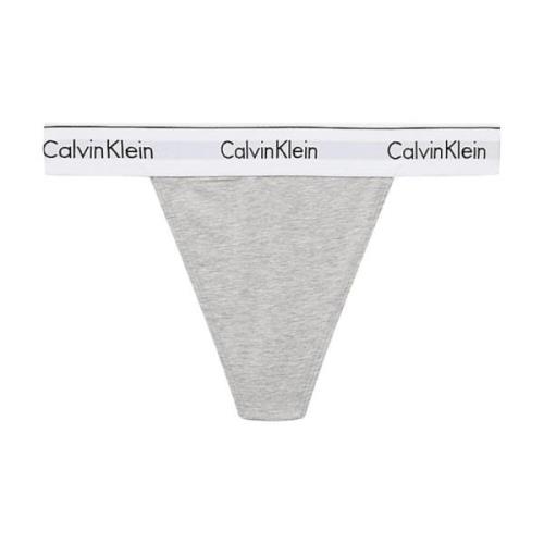 Calvin Klein Dam Grått Tryckt Underkläder Gray, Dam