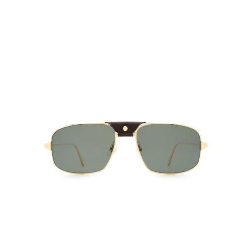 Cartier Snygga solglasögon med 100% UV-skydd Multicolor, Herr