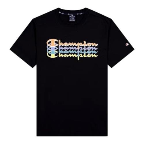 Champion T-shirts Black, Herr