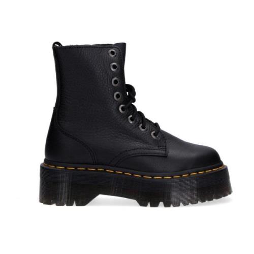 Dr. Martens Snörstövlar i Jadon Max Buttero-stil Black, Dam