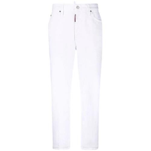 Dsquared2 Dam Straight Cut Jean Boston White, Herr