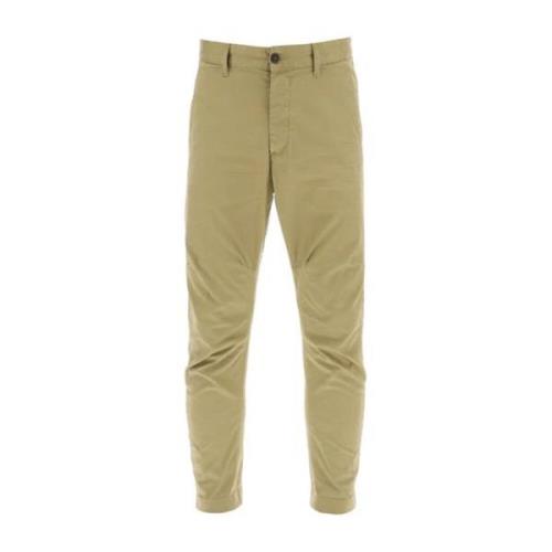 Dsquared2 Trousers Green, Herr