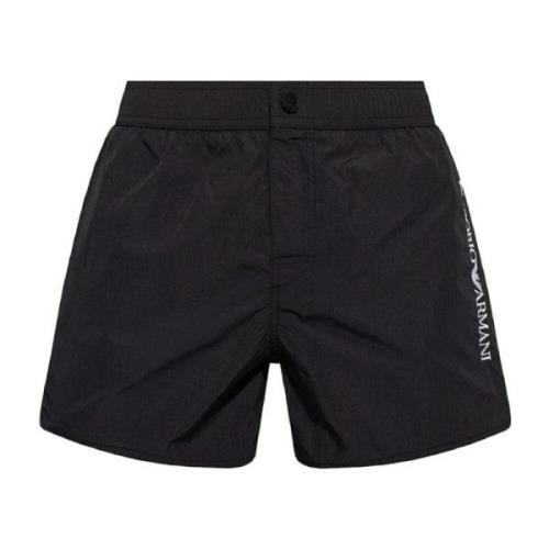 Emporio Armani Beachwear Black, Herr