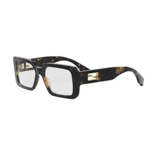 Fendi Fe50072I Stilfull Modell Brown, Unisex