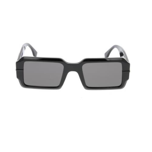 Fendi Stiliga solglasögon med 52mm lins Black, Unisex