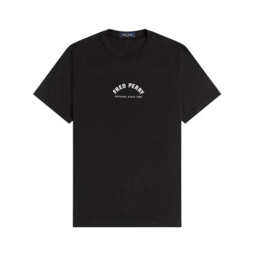 Fred Perry T-shirt Black, Herr