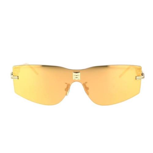 Givenchy Modernt 4Gem Solglasögon med Guldlinser Yellow, Unisex