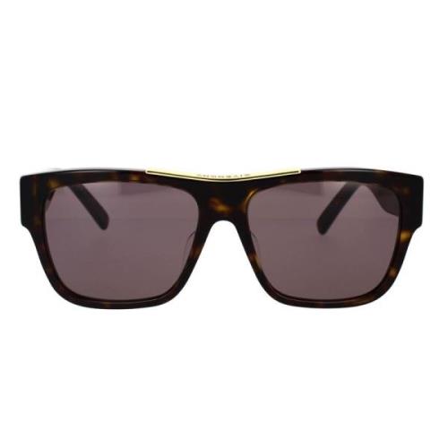 Givenchy Modernt solglasögon med metalliska accenter Brown, Unisex