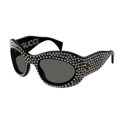 Gucci Ikoniska Gg1463S solglasögon Black, Dam