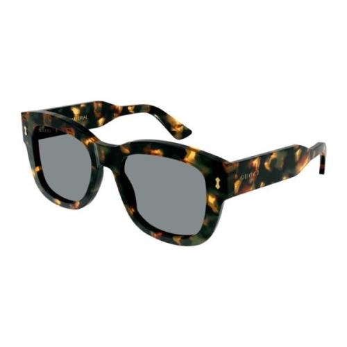 Gucci Havana solglasögon i fyrkantig modell Green, Dam