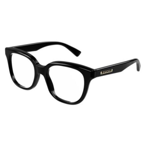 Gucci Black Transpare Gg1173O Eyeglasses Black, Unisex