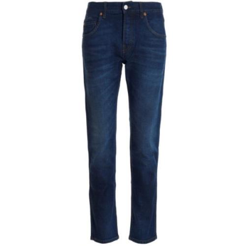 Gucci Tvättade tighta jeans-32 Blue, Dam