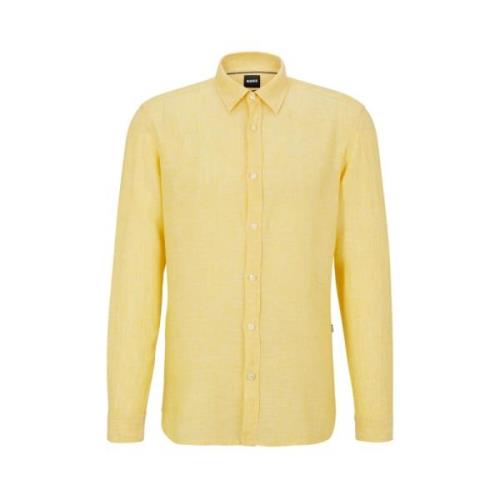 Hugo Boss Skjorta Yellow, Herr