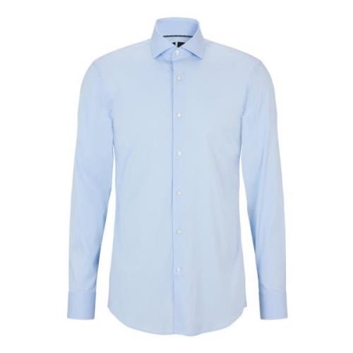 Hugo Boss Herrskjorta med lång ärm och definierad passform Blue, Herr